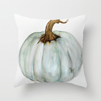 Halloween Pumpkin Pillow Cover — 18x18in, 25 Color Options