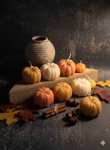 Calvessia Home Soy Candle – Autumn Spice Scent, Handcrafted
