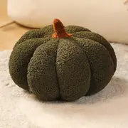 Festive Pumpkin Plush Throw Pillow — 9in, 8 Color